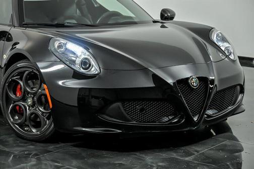 Black 2016 Alfa Romeo 4C Spider Base