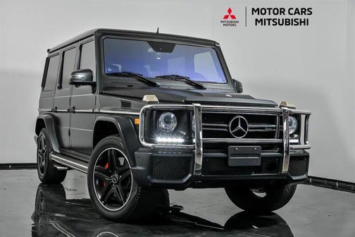 Black 2016 Mercedes-Benz AMG G 63 4MATIC