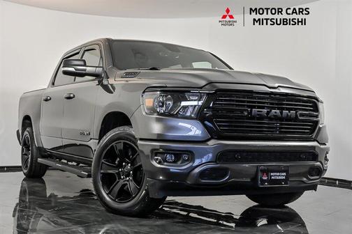 Granite Crystal Metallic Clearcoat 2021 RAM 1500 Big Horn/Lone Star