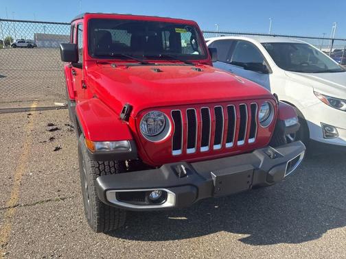 Firecracker Red 2023 Jeep Wrangler Sahara