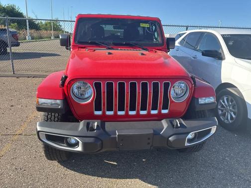 Firecracker Red 2023 Jeep Wrangler Sahara