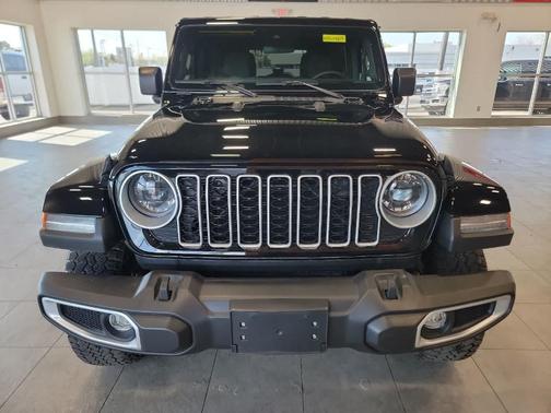 Black 2024 Jeep Wrangler Sahara