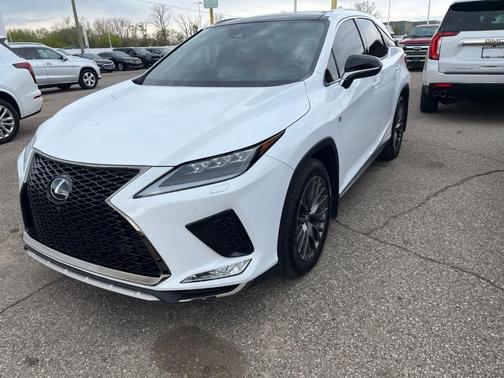 Ultra White 2022 Lexus RX 450h F SPORT Handling
