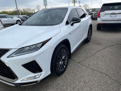 Ultra White 2022 Lexus RX 450h F SPORT Handling