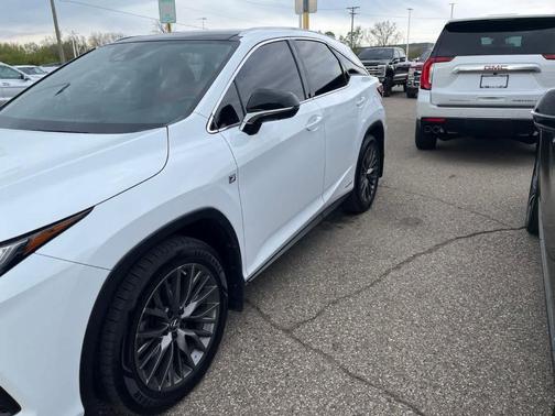 Ultra White 2022 Lexus RX 450h F SPORT Handling