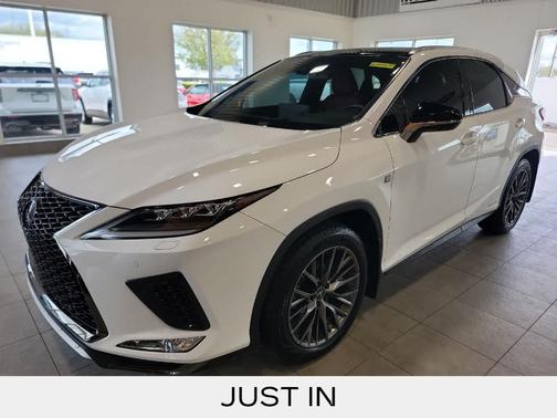 Ultra White 2022 Lexus RX 450h F SPORT Handling