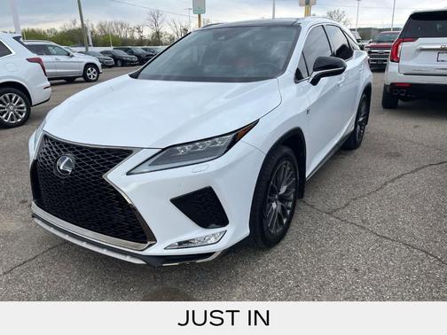 Ultra White 2022 Lexus RX 450h F SPORT Handling