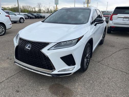 Ultra White 2022 Lexus RX 450h F SPORT Handling