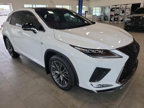 Ultra White 2022 Lexus RX 450h F SPORT Handling