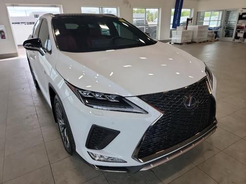 Ultra White 2022 Lexus RX 450h F SPORT Handling