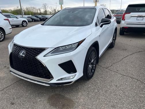 Ultra White 2022 Lexus RX 450h F SPORT Handling