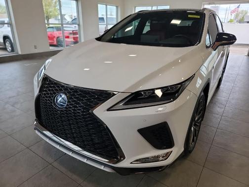 Ultra White 2022 Lexus RX 450h F SPORT Handling