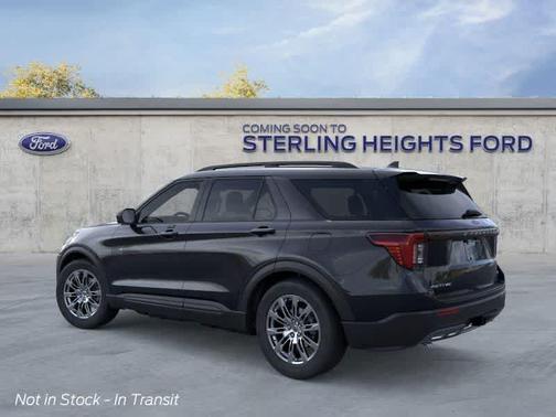 Agate Black Metallic 2026 Ford Explorer Active