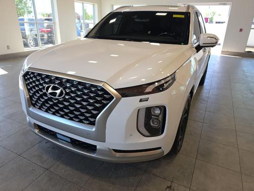 Hyper White 2021 Hyundai PALISADE Calligraphy