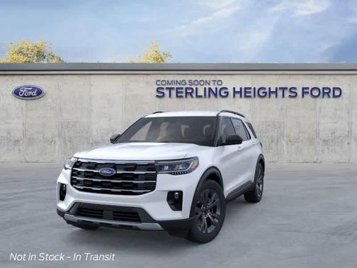White 2026 Ford Explorer Active