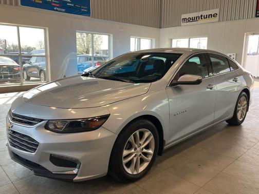 Arctic Blue Metallic 2017 Chevrolet Malibu 1LT