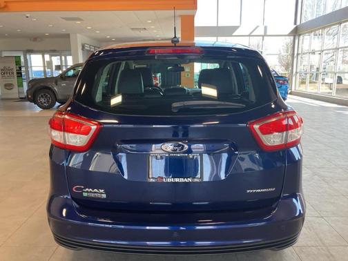 Kona Blue Metallic 2017 Ford C-Max Energi Titanium