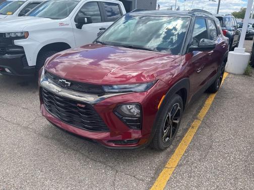 Crimson Metallic 2022 Chevrolet Trailblazer RS