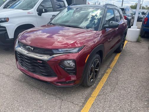 Crimson Metallic 2022 Chevrolet Trailblazer RS