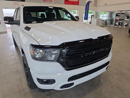 Bright White Clearcoat 2021 RAM 1500 Big Horn