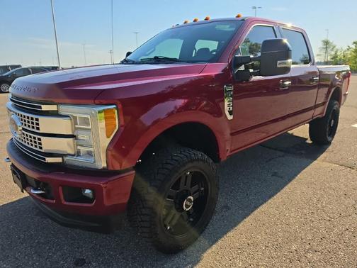 Ruby Red Metallic Tinted Clearcoat 2017 Ford F-250 Platinum