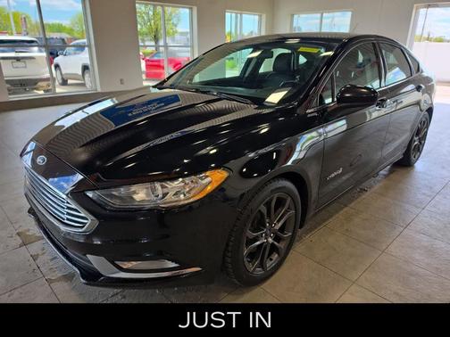 Shadow Black 2018 Ford Fusion Hybrid SE
