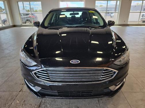 Shadow Black 2018 Ford Fusion Hybrid SE