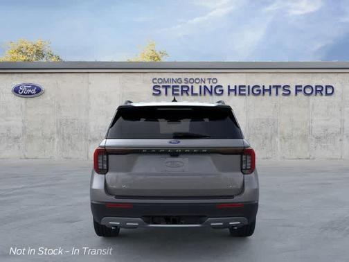 Gray 2026 Ford Explorer Active
