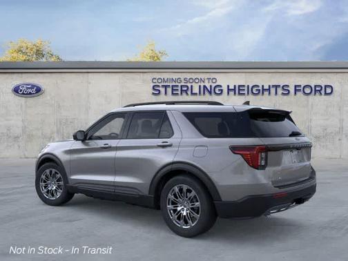 Gray 2026 Ford Explorer Active