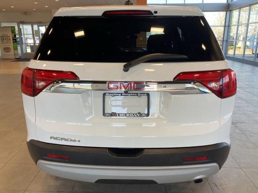 Summit White 2019 GMC Acadia SLE-1