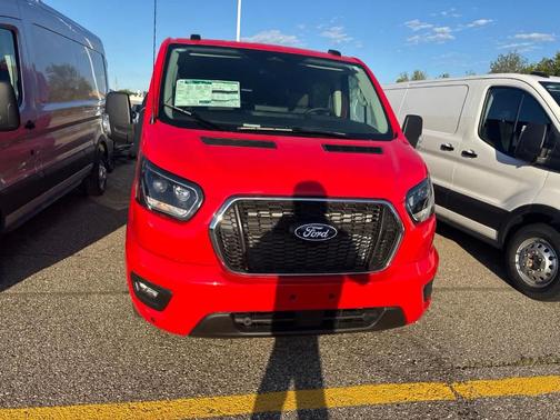 Red 2026 Ford Transit-350 XLT