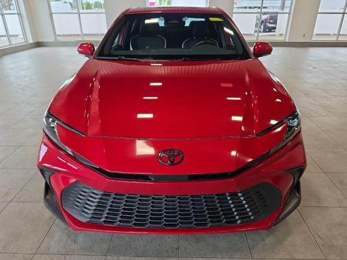 Red 2025 Toyota Camry XSE
