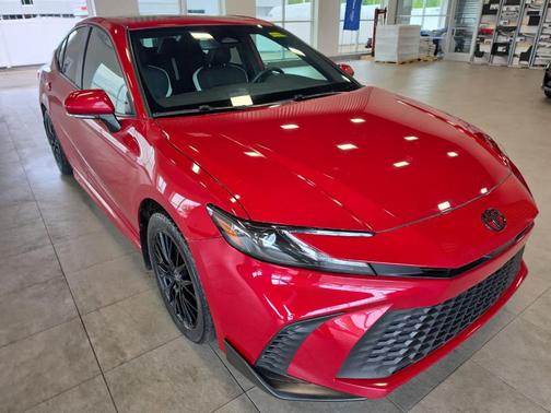 Red 2025 Toyota Camry XSE