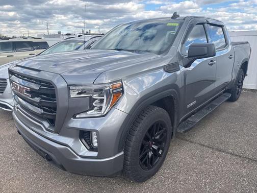 Satin Steel Metallic 2021 GMC Sierra 1500 Elevation