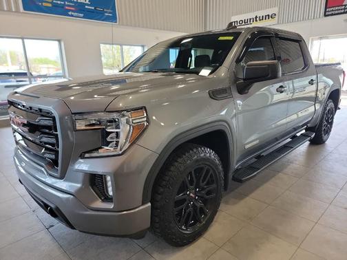 Satin Steel Metallic 2021 GMC Sierra 1500 Elevation