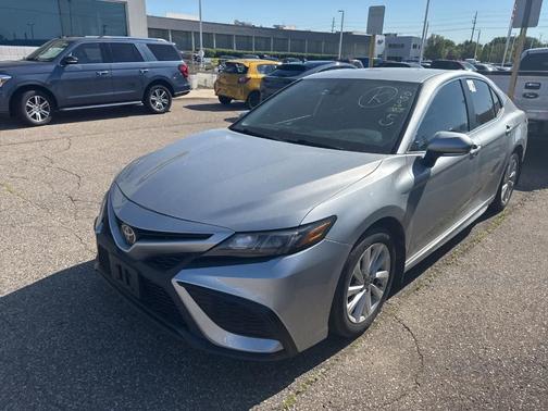Gray 2022 Toyota Camry