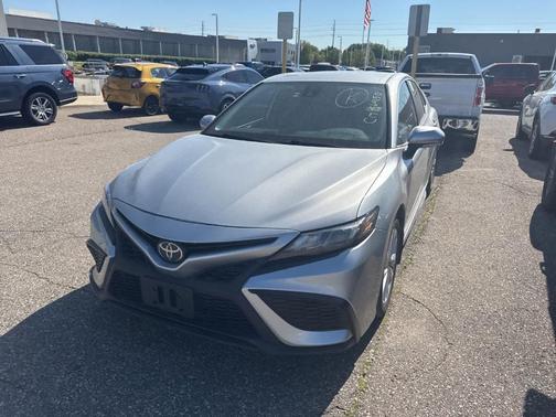 Gray 2022 Toyota Camry