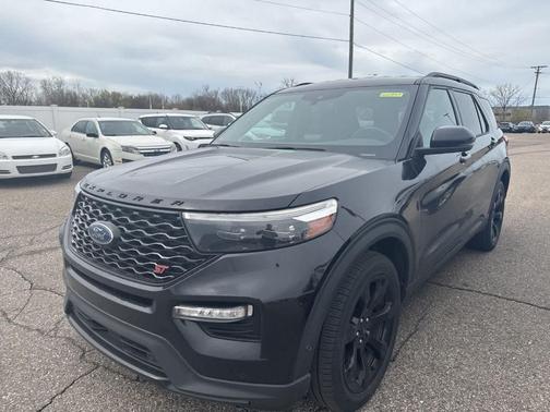 Agate Black Metallic 2020 Ford Explorer ST