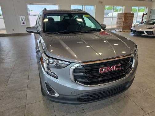 Satin Steel Metallic 2019 GMC Terrain SLE