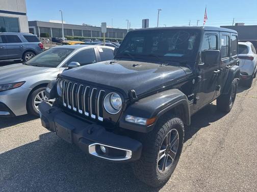 Black 2023 Jeep Wrangler Sahara