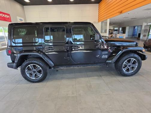 Black 2023 Jeep Wrangler Sahara