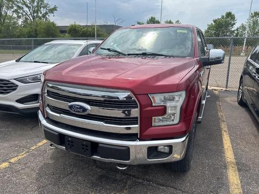 Ruby Red Metallic Tinted Clearcoat 2016 Ford F-150 Lariat