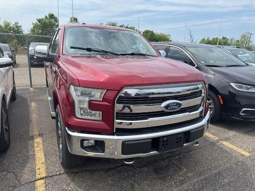 Ruby Red Metallic Tinted Clearcoat 2016 Ford F-150 Lariat