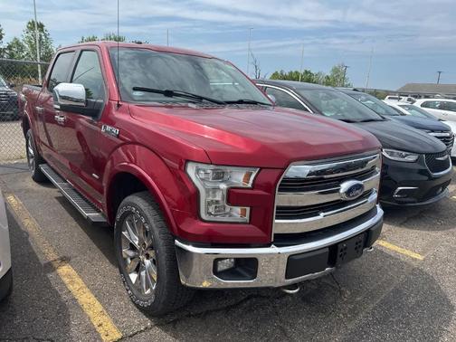 Ruby Red Metallic Tinted Clearcoat 2016 Ford F-150 Lariat