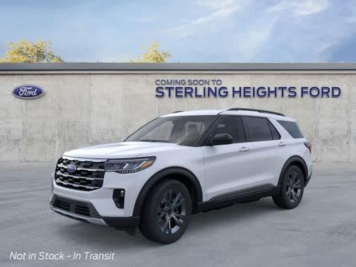 White 2026 Ford Explorer Active