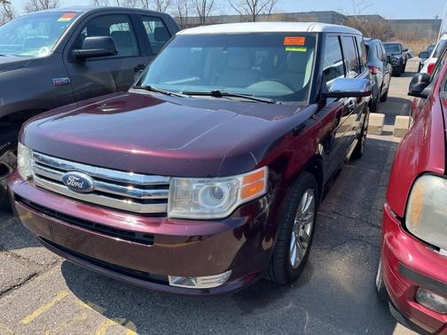 Bordeaux Reserve Red Metallic 2011 Ford Flex Limited