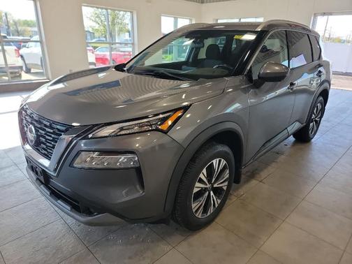 Gray 2021 Nissan Rogue SV