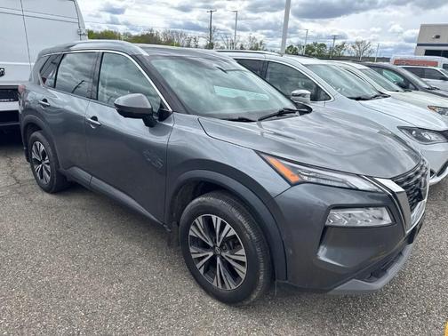 Gray 2021 Nissan Rogue SV