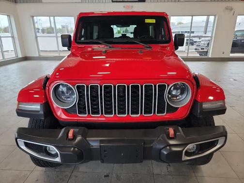 Firecracker Red 2024 Jeep Wrangler Sahara