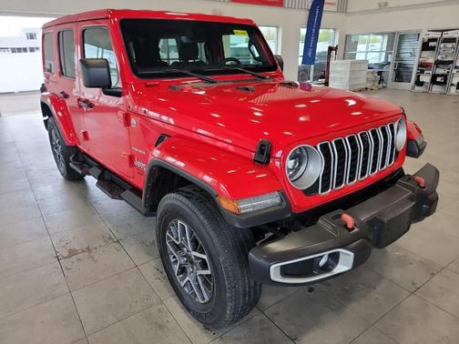 Firecracker Red 2024 Jeep Wrangler Sahara